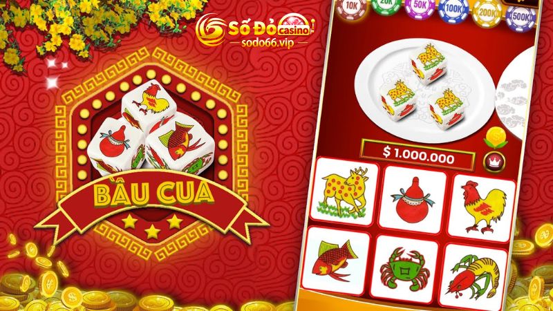 Trải nghiệm Bầu cua cực dễ ăn tại Sodo Casino